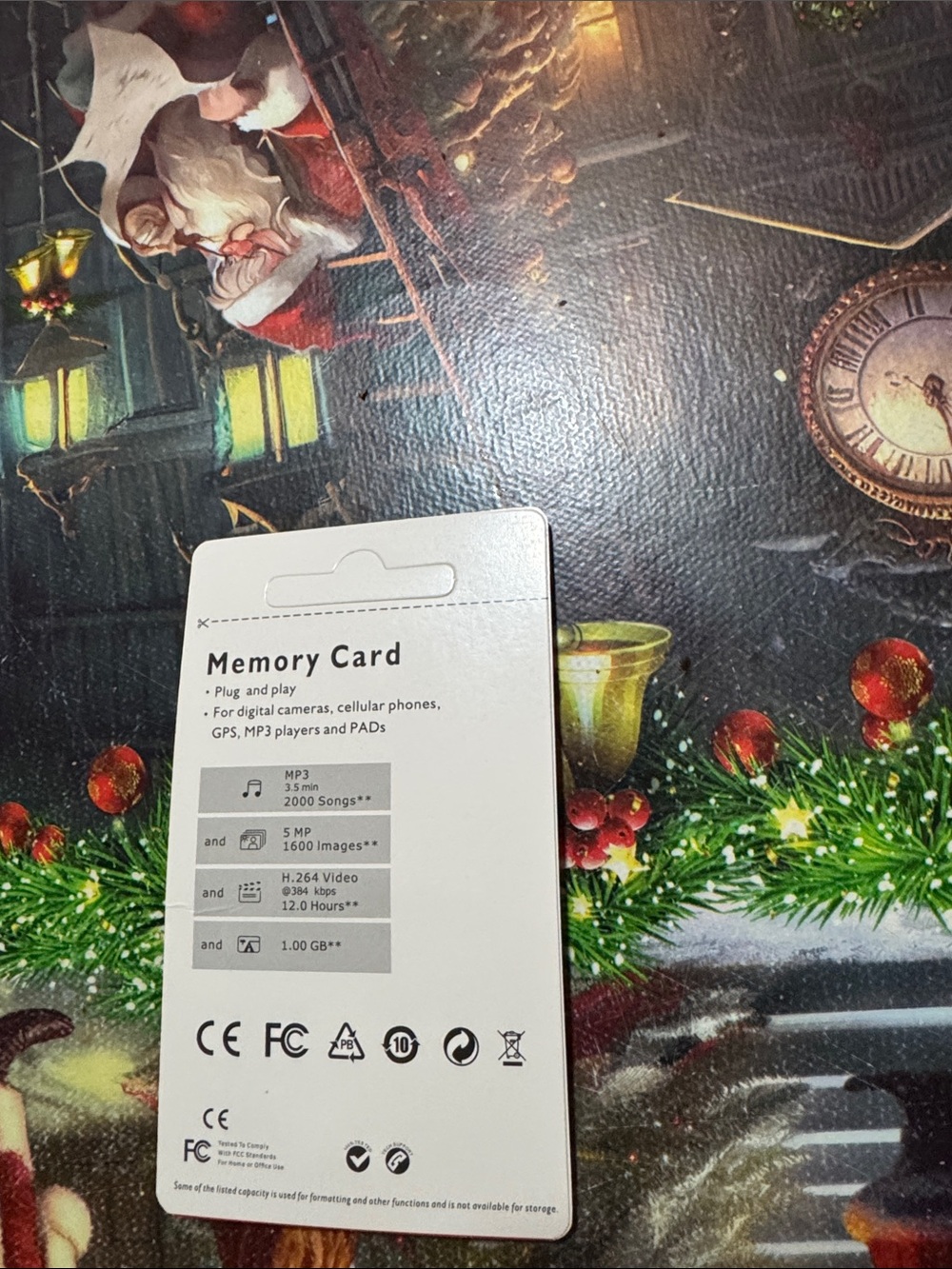 Memory Card with MicroSD Adapter - Red - Picture 2 of 2
